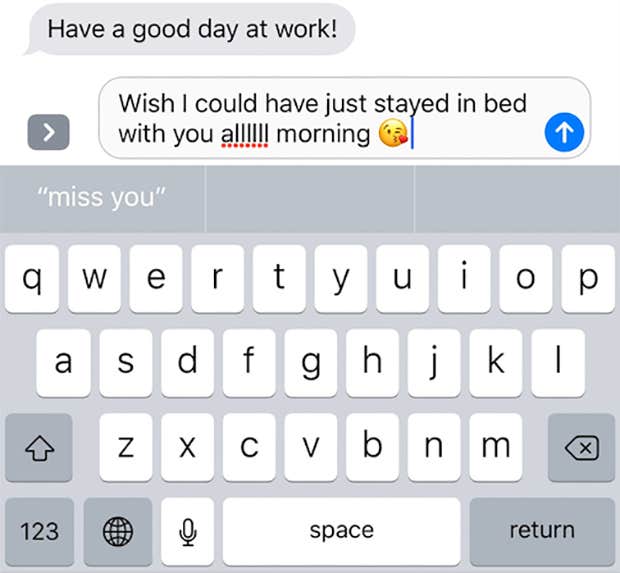 sexy good morning texts