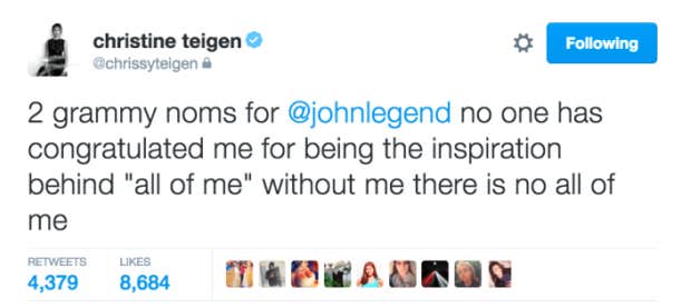 Chrissy Teigen quotes Chrissy Teigen memes Chrissy Teigen twitter tweets