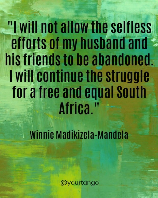 Winnie Madikizela-Mandela quotes Winnie Mandela quotes