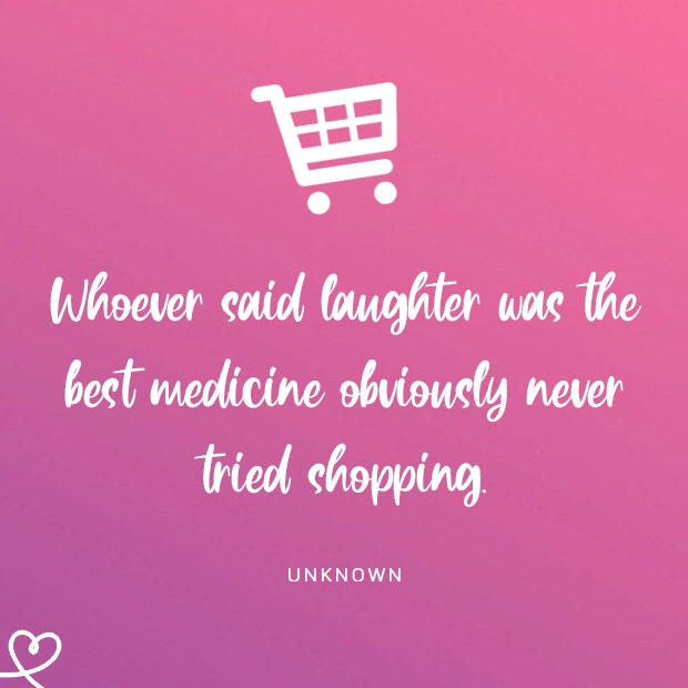 shopping quotes retail therapy