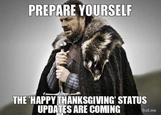 thanksgiving memes