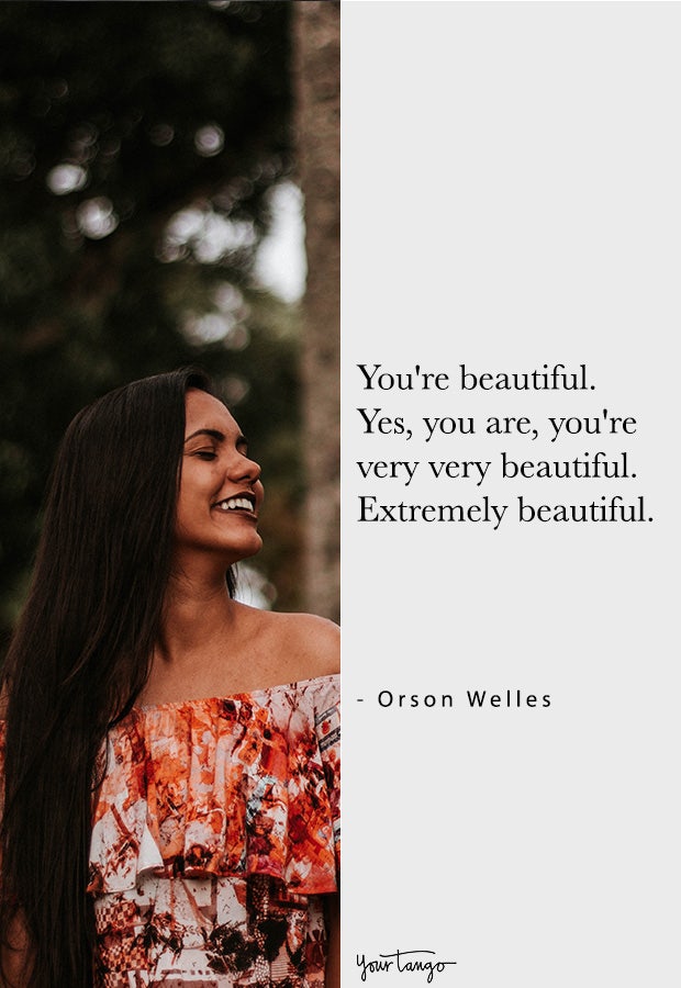 Orson Welles compliment quote