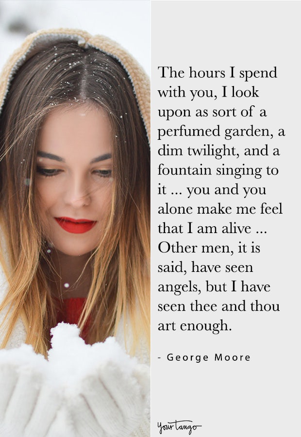 george moore compliment quote