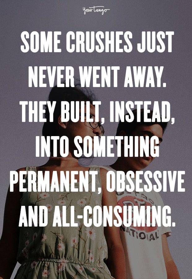 Some crushes just never went away. They built, instead, into something permanent, obsessive and all-consuming. Maya Banks