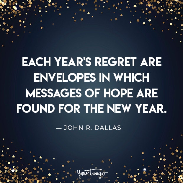 John R Dallas new year quote