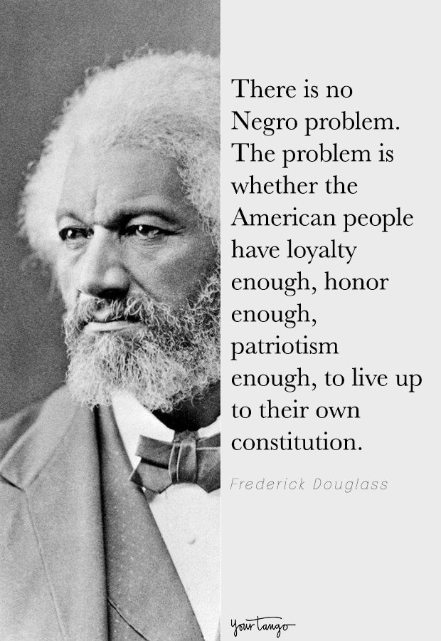 frederick douglass black history month quote