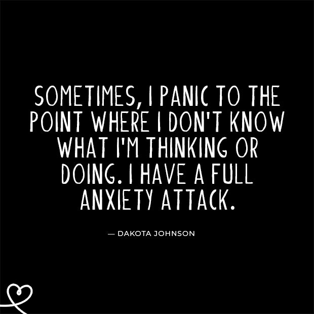 celebrity quotes about anxiety and depression