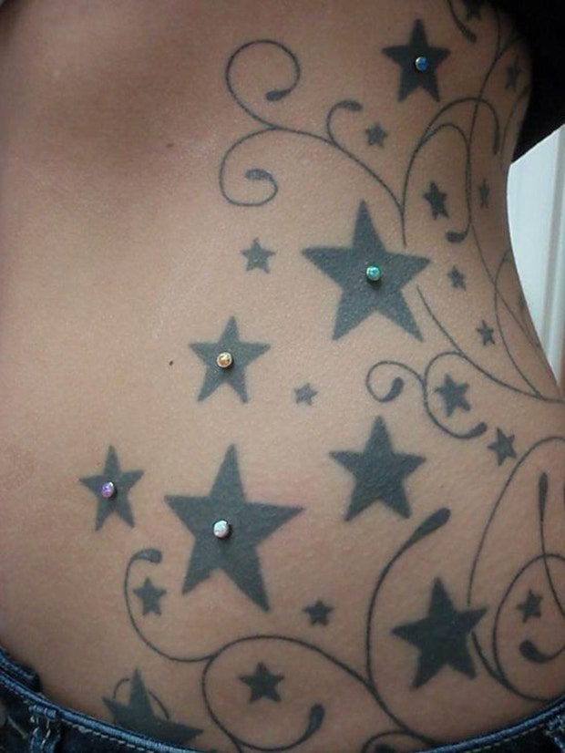 dermal piercings and tattoos single point piercing microdermal piercing