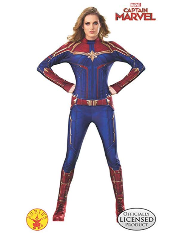 Captain marvel costume