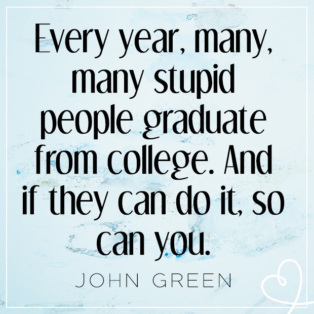 Funny quotes back to college