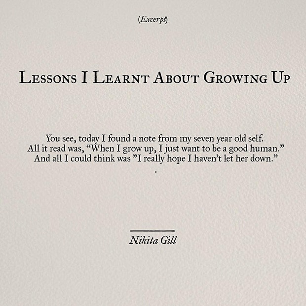 Nikita Gill quote