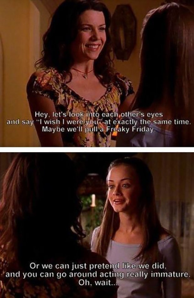 gilmore girls mother daughter quote