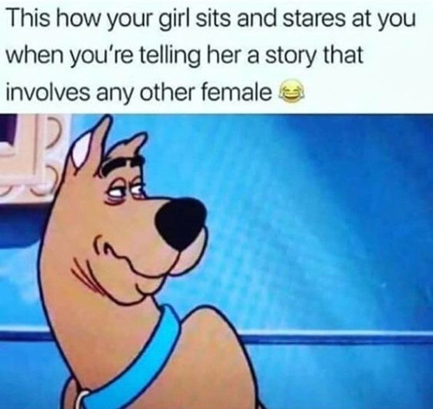 this how your girl sits funny girlfriend memes