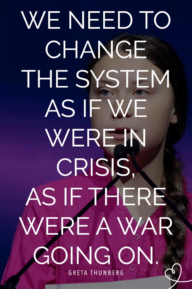 Greta Thunberg quotes about climate change strong women quotes