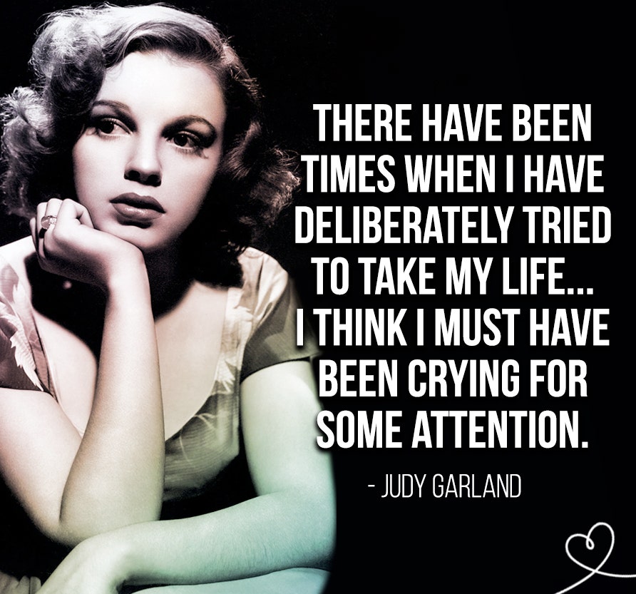 Judy Garland Quotes About Depression