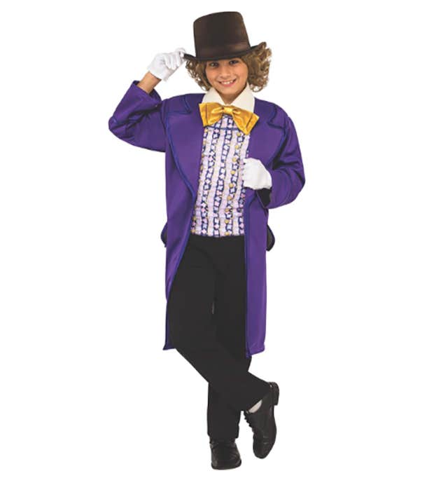 Kids Willy Wonka &amp;amp; The Chocolate Factory Costume