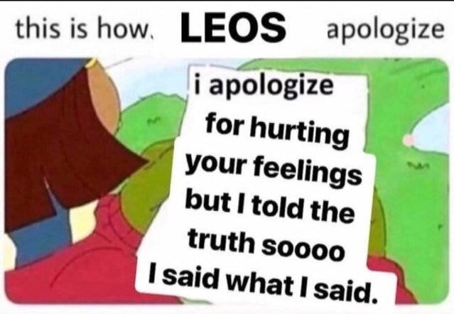 Leo memes