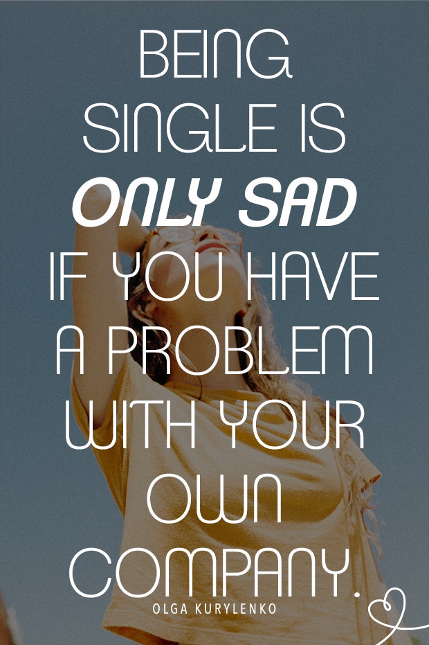 confident quotes about being single