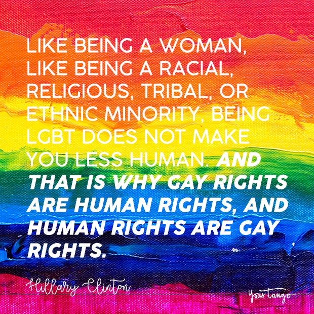 hillary clinton lgbtq quote coming out quote