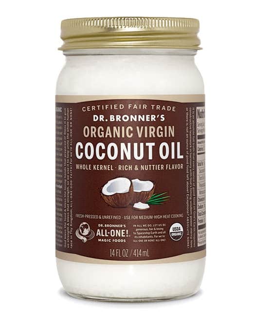 best coconut oil for skin face body hair dr bronners fair trade organic white whole virgin coconut oil
