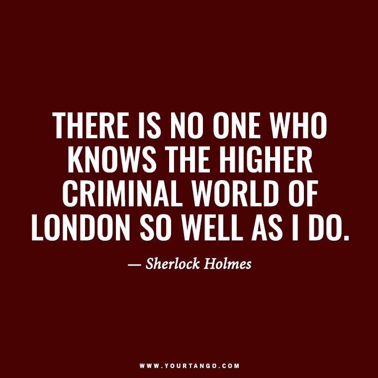 Sherlock Holmes Quotes, Arthur Conan Doyle Quotes 