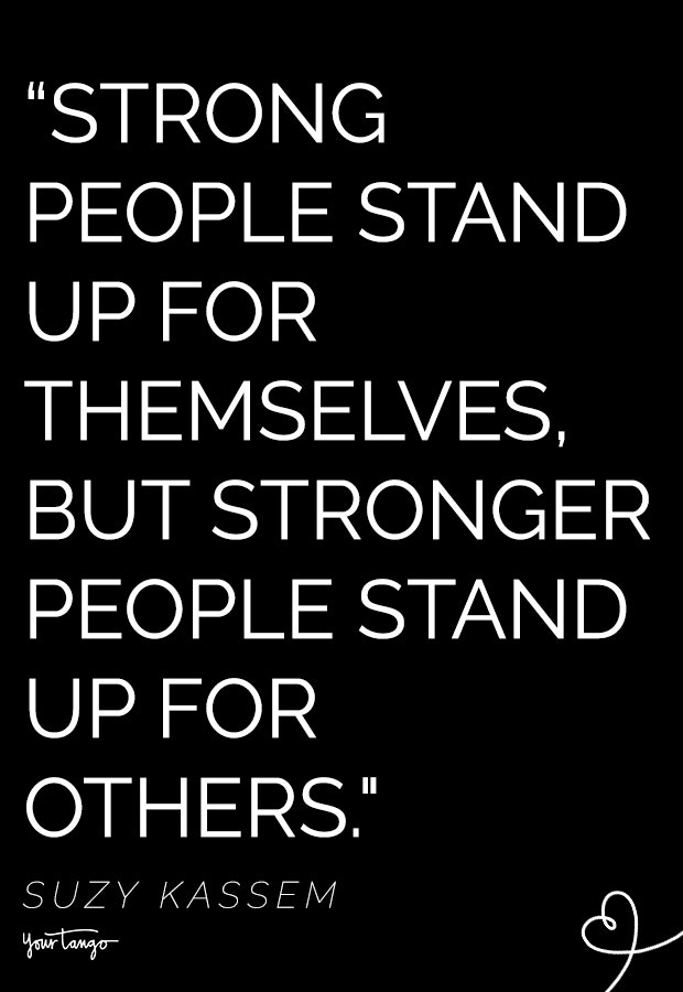 suzy kassem quote about standing up for what&#039;s right