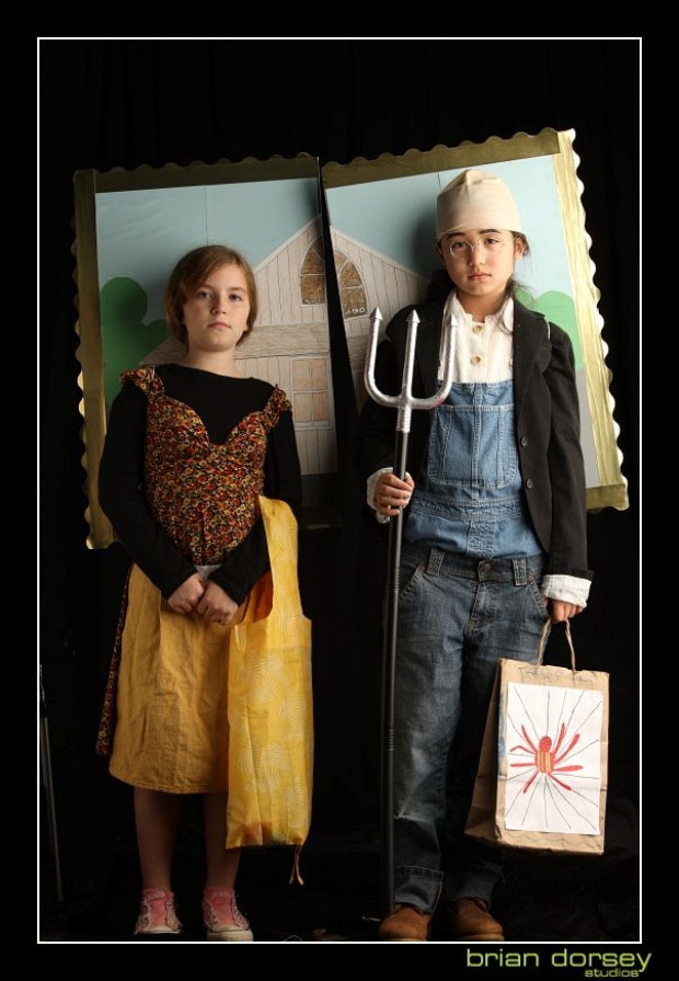 American Gothic Halloween costume