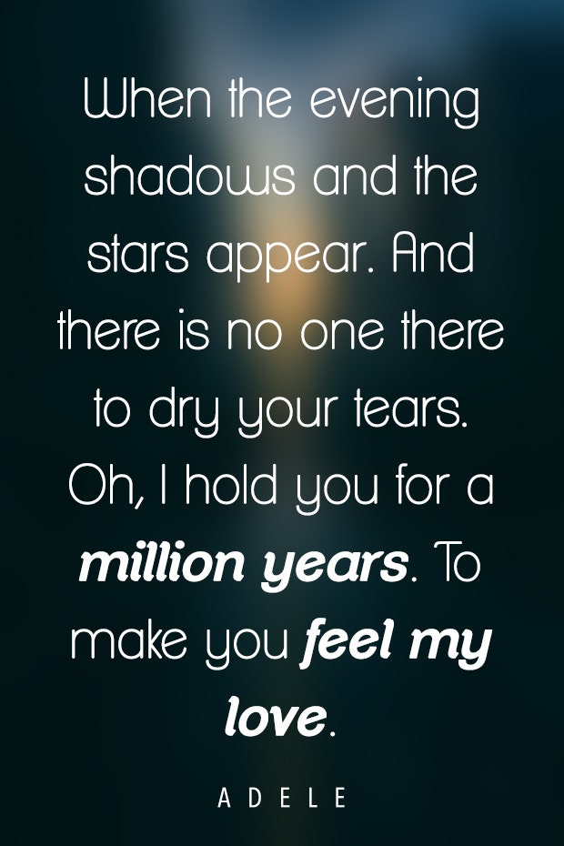 adele make you feel my love lyrics