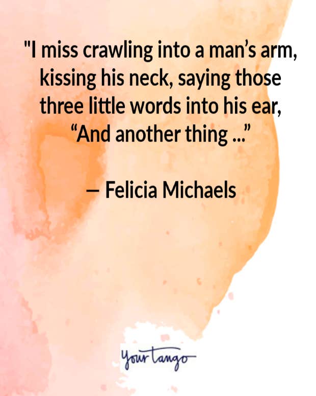 Felicia Michaels funny love quote