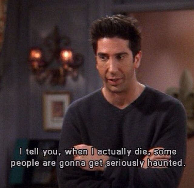 ross geller friends tv show quote