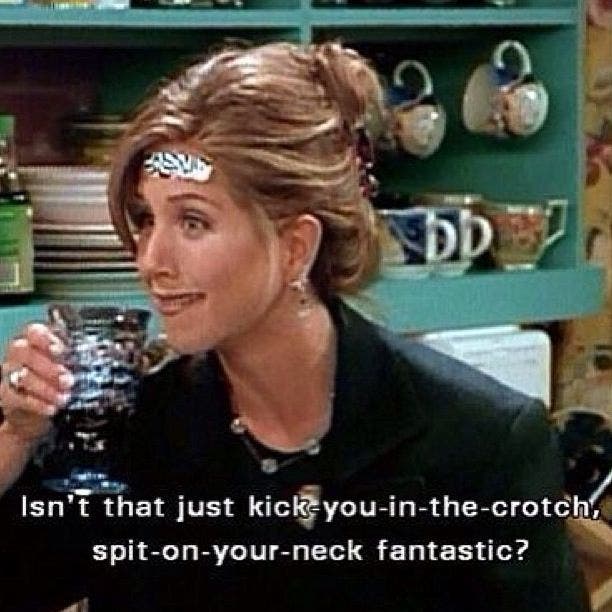 rachel green friends tv show quote