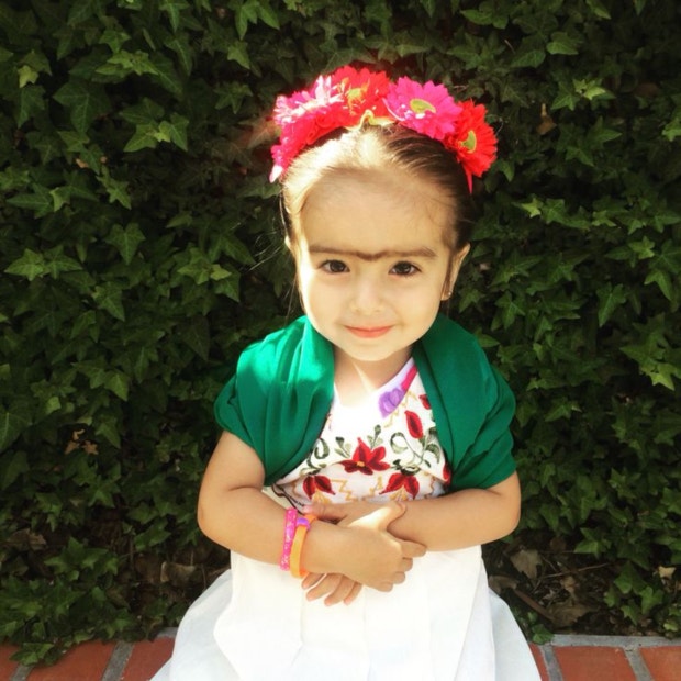 Frida Kahlo kids Halloween costume