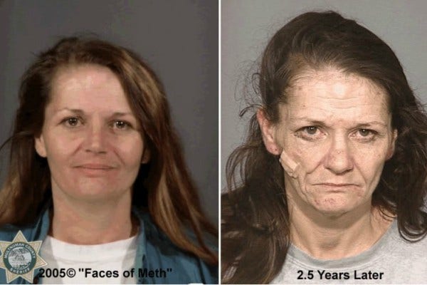 faces of meth