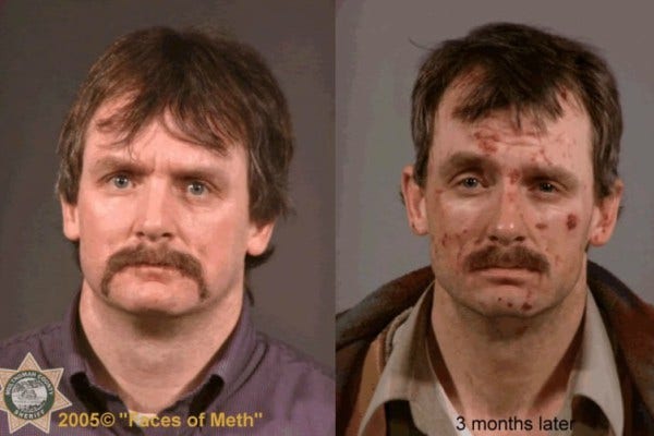 faces of meth