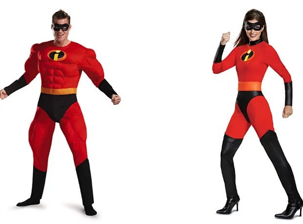 Mr and Mrs Incredible couples costume