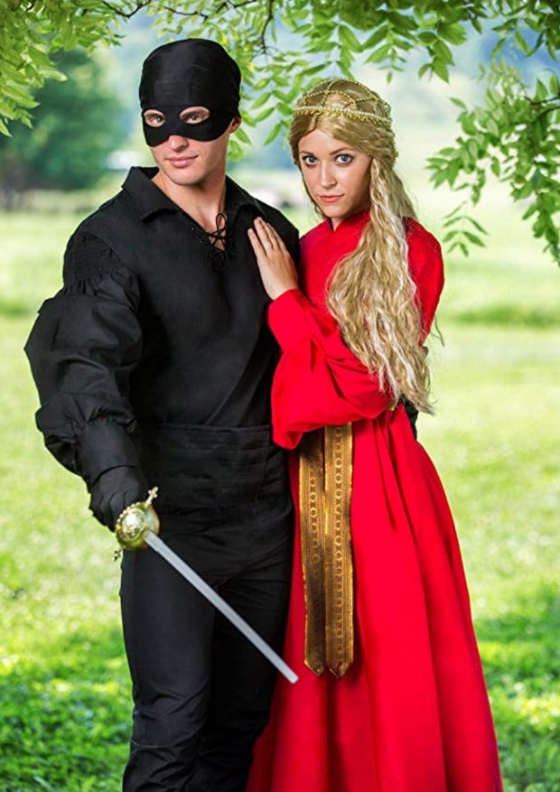 Princess Bride Buttercup and Westley couples costume