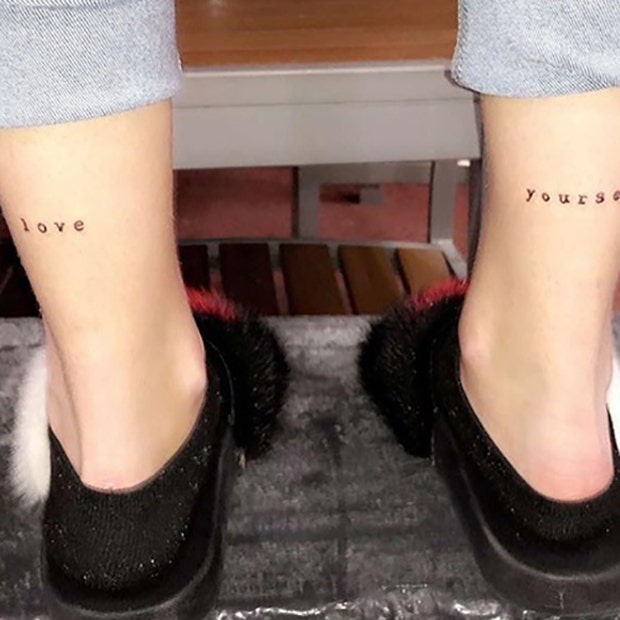 self love tattoos with deep meanings meaningful quote tattoos about self love