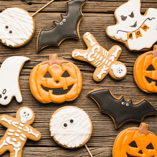 halloween wedding ideas cookies