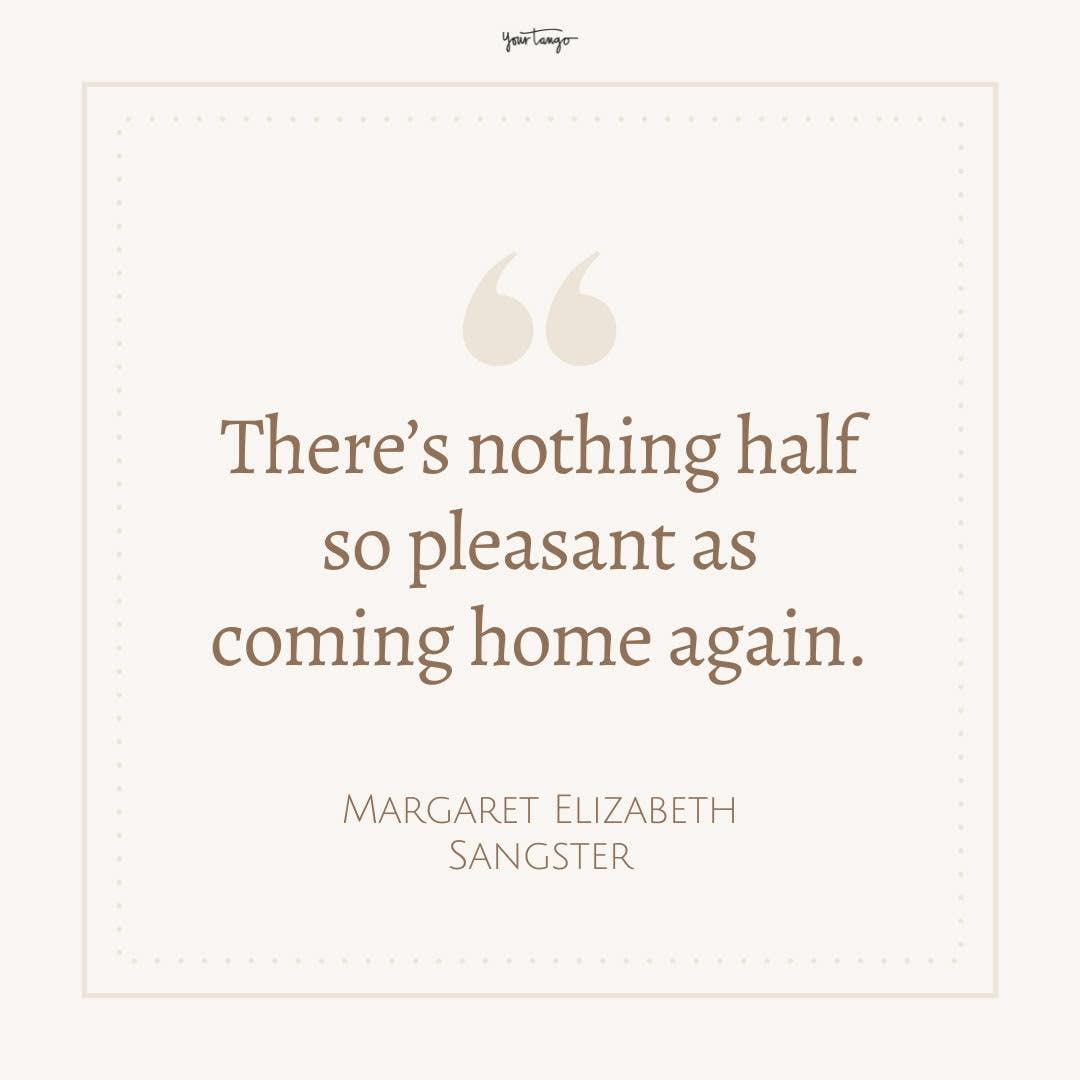 Margaret Elizabeth Sangster quote about home
