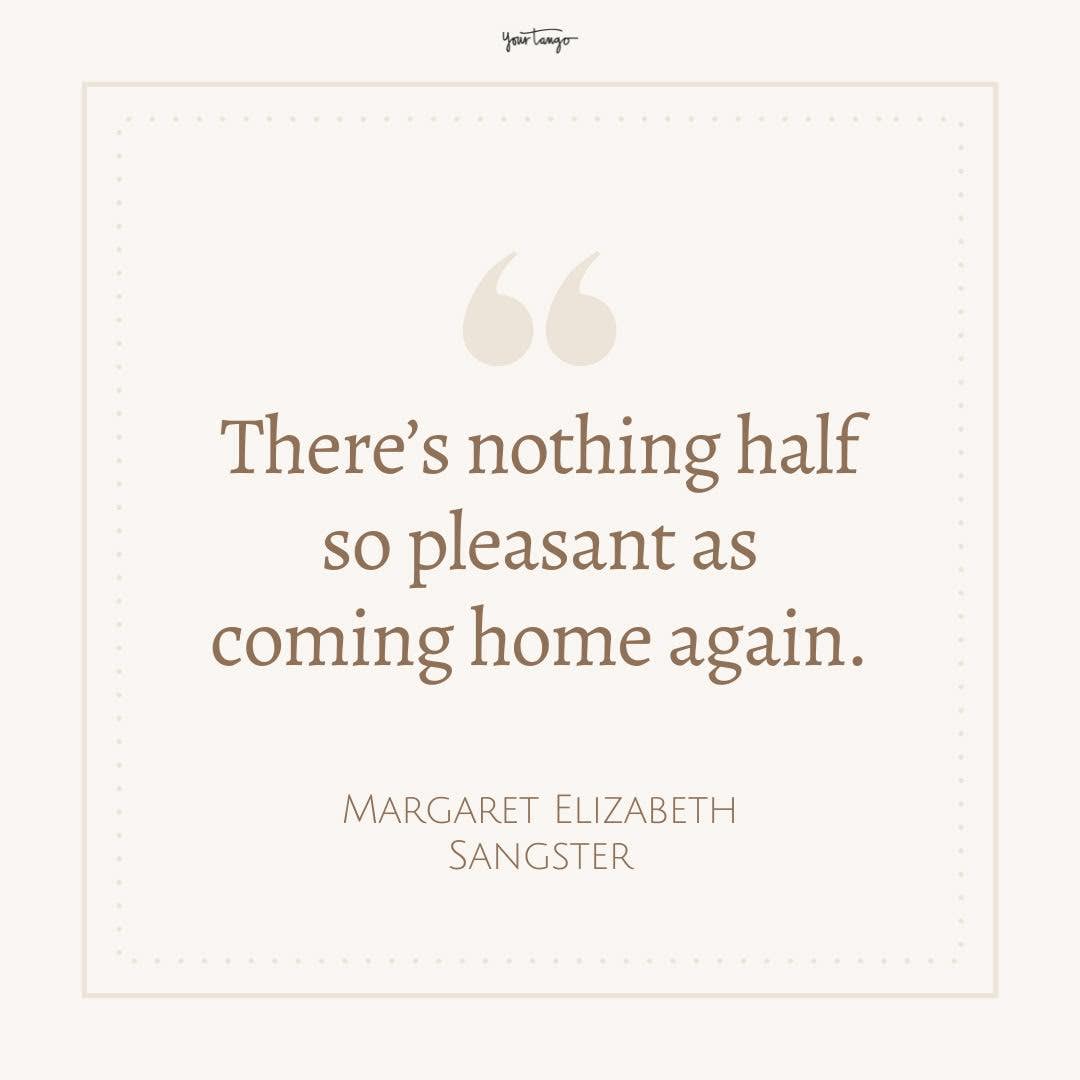 Margaret Elizabeth Sangster quote about home