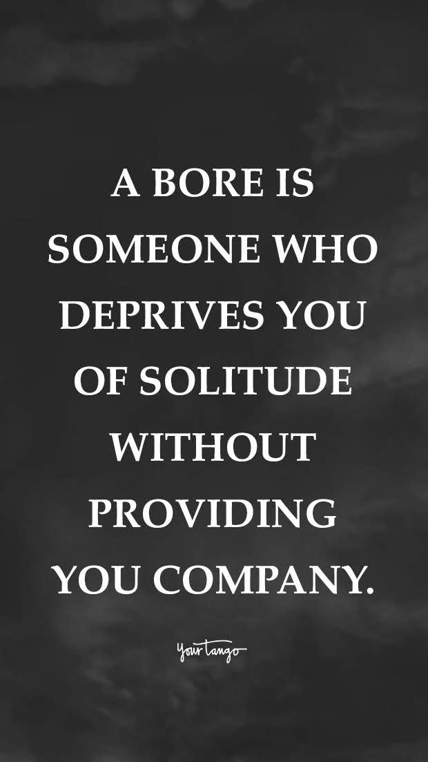 boring relationship quote