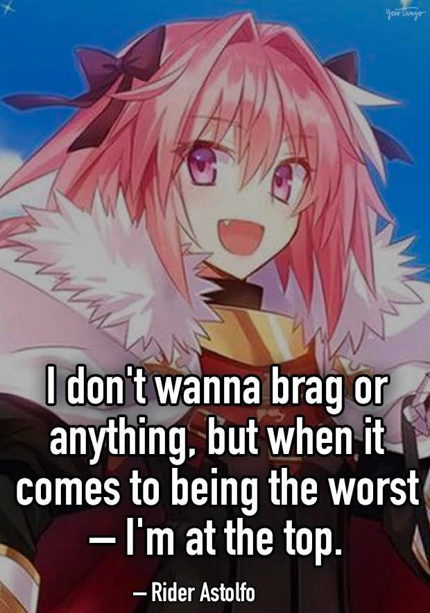 rider astolfo anime quotes