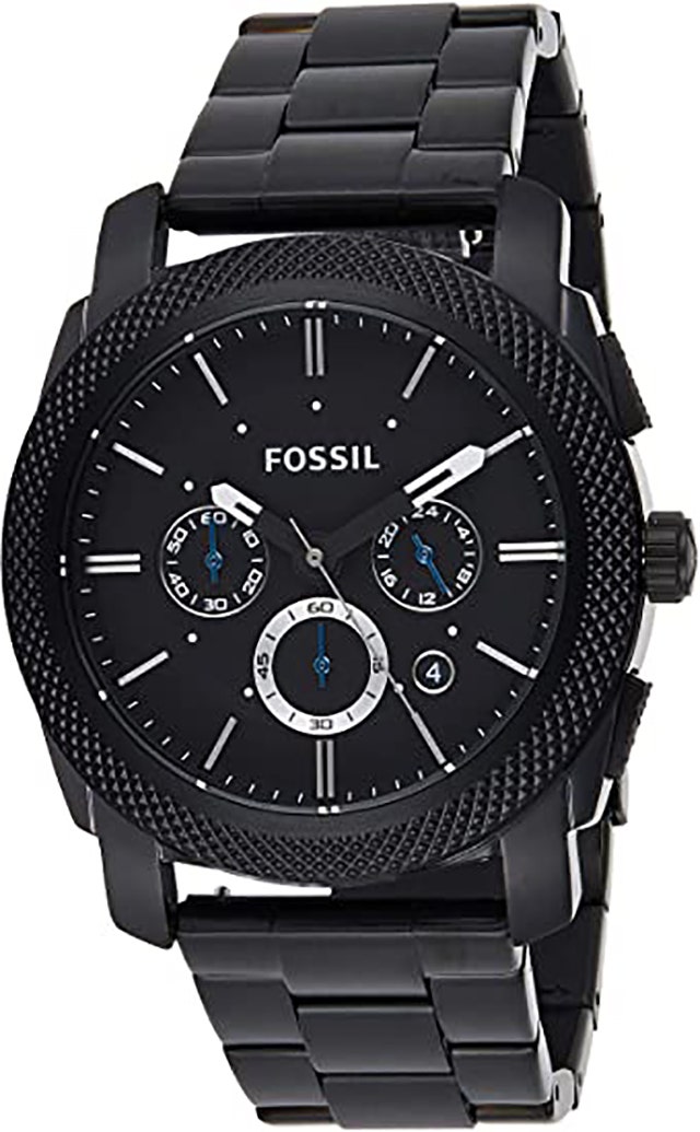 Fossil Men&#039;s Machine Stainless Steel Chronograph Quartz Watch