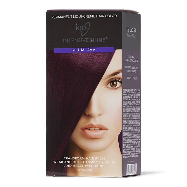 Ion Intensive Shine Hair Color Kit in Plum