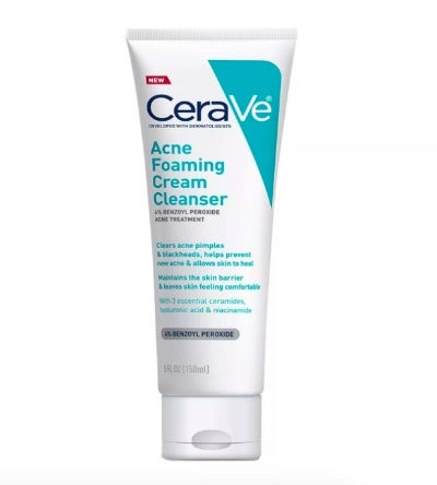 CeraVe Acne Foaming Cream Cleanser