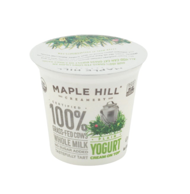 Maple Hill Creamery Organic Plain Grass Fed Yogurt
