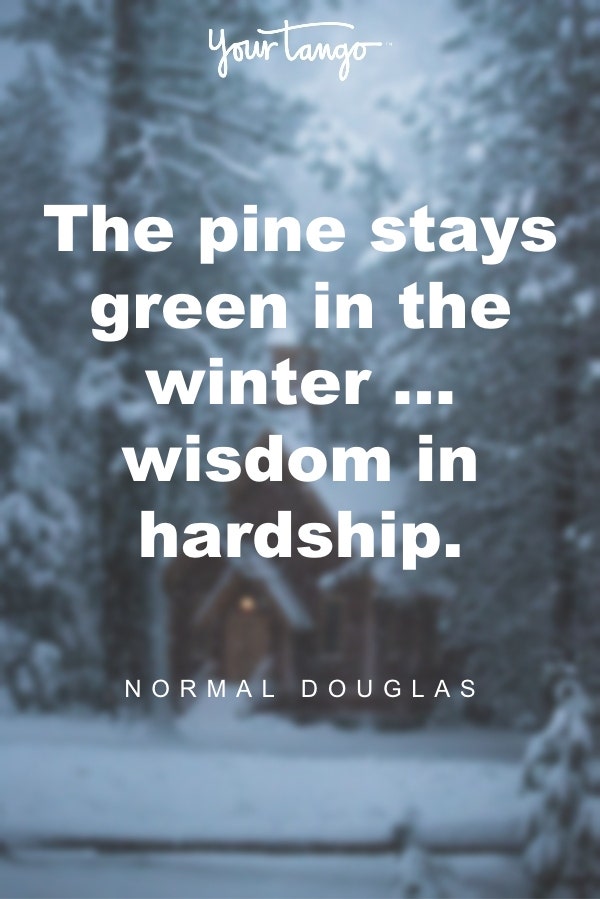 Norman Douglas winter solstice quote