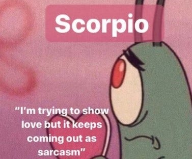 Best Scorpio Memes