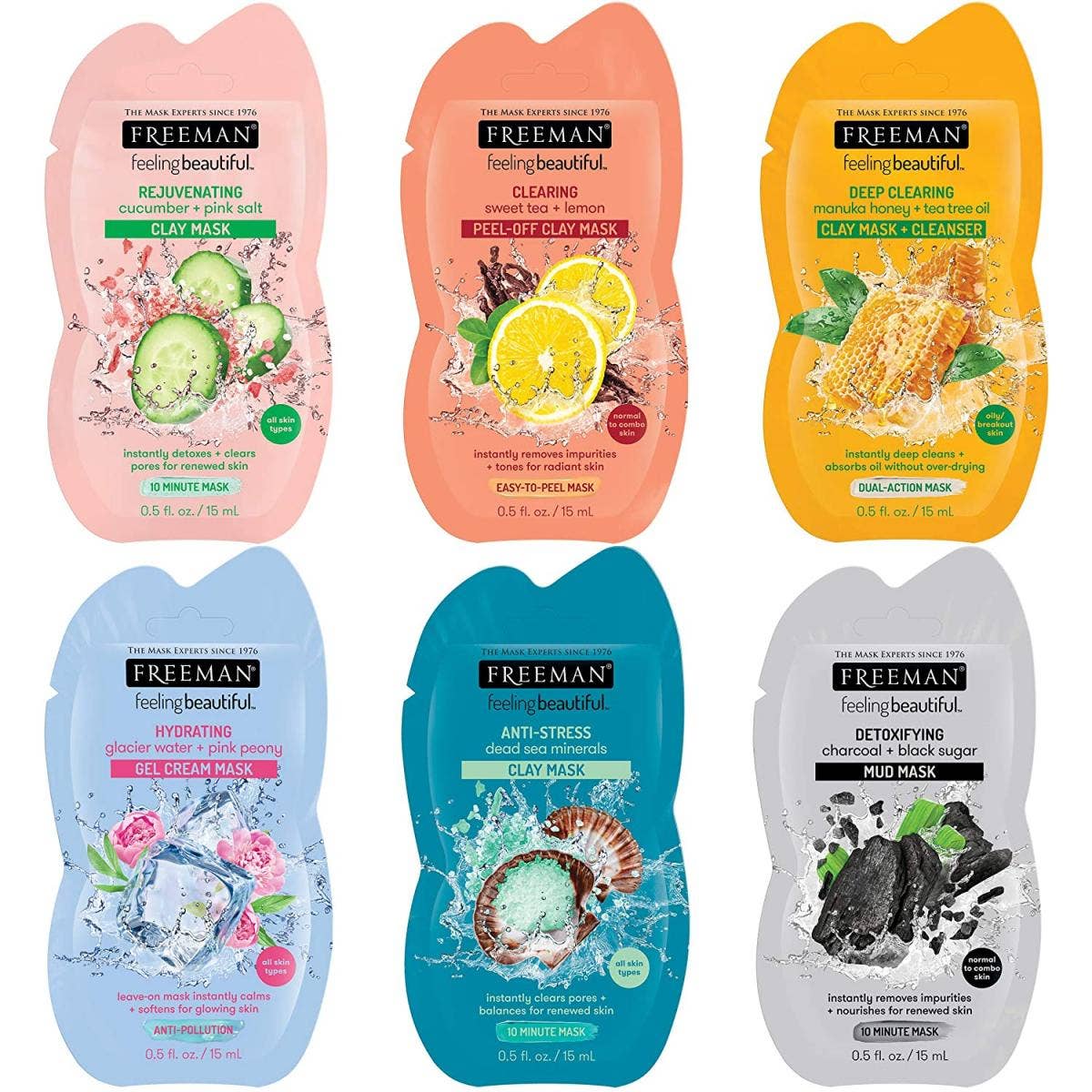 Freeman Facial Mask Variety Pack