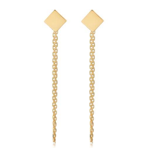 Oradina Draped In Gold Earrings